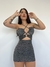 VESTIDO SERENA LUREX PRETO - comprar online