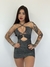 VESTIDO SERENA LUREX PRETO - Closet da Pie