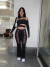 CALÇA FLARE EVIL