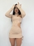 VESTIDO AUDREY AREIA - loja online