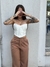 CALÇA ALFAIATARIA ALICIA CAPUCCINO na internet