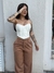 CALÇA ALFAIATARIA ALICIA CAPUCCINO