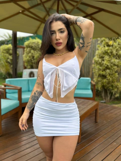 TOP MAZY BRANCO - Closet da Pie
