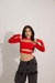 CROPPED BABE VERMELHO - Closet da Pie