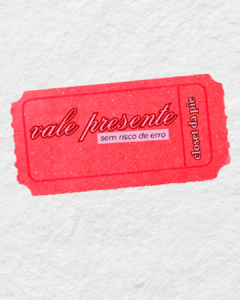 VALE PRESENTE - R$250 - comprar online