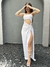 VESTIDO ANGEL LUREX BRANCO - Closet da Pie