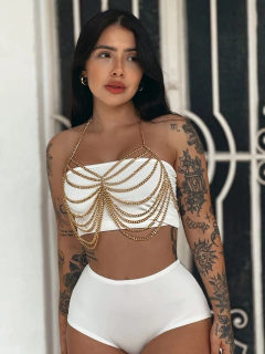 HOT PANT BRANCO - comprar online
