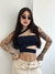 CROPPED HONEY PRETO - comprar online