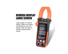Pinza amperimétrica digital VICTOR 616B Pantalla grande VA con visualización máxima inversa 5999 pantalla dual - EUPRO HERRAMIENTAS