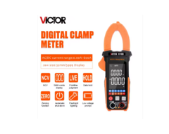 Pinza amperimétrica digital VICTOR 616B Pantalla grande VA con visualización máxima inversa 5999 pantalla dual en internet