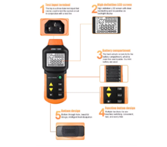 Probador Analizador de circuito disyuntores Victor 7200C RMS - EUPRO HERRAMIENTAS