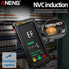 MULTIMETRO ANENG 682 PANTALLA INVERSA INTELIGENTE NCV - comprar online