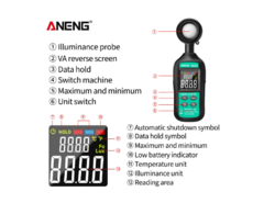 DECIBELIMETRO ANENG GN101 - comprar online