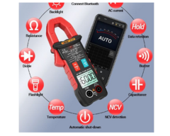 Pinza amperométrica ANENG ST207 con Bluetooth - EUPRO HERRAMIENTAS