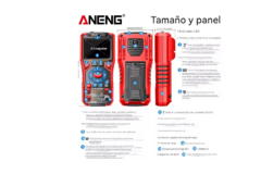 ANENG AOS04 Multímetro osciloscopio Digital 50MS/s 10Mhz 2 EN 1 en internet