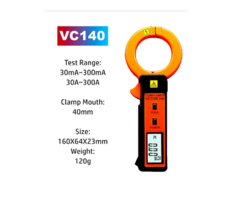 PINZA AMPEROMETRICA MEDICION CORRIENTE DE FUGA VICTOR 140 - comprar online