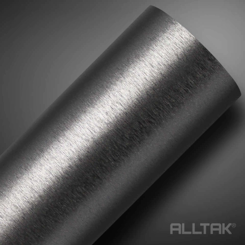 Adesivo Alltak Brushed Graphite - 1,38m largura