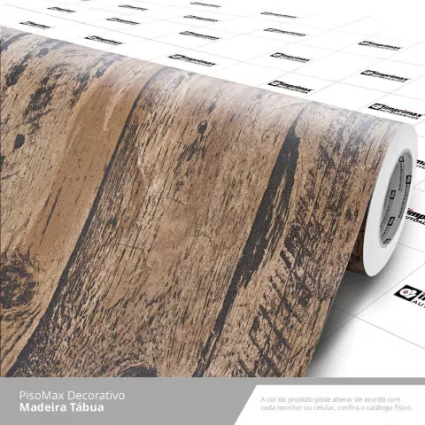 Adesivo para Piso Madeira Tábua - 1,22m largura