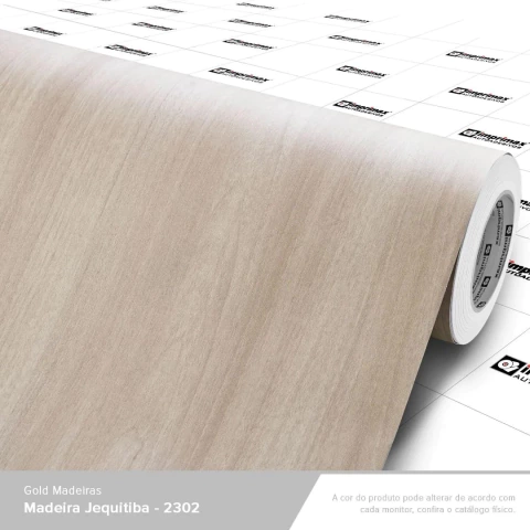 Adesivo Decorativo Madeira Jequitibá MJ2302 - 1,22m largura