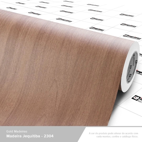 Adesivo Decorativo Madeira Jequitibá MJ2304 - 1,22m largura