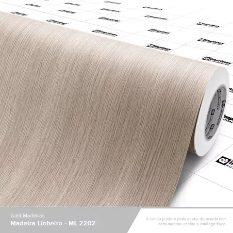 Adesivo Decorativo Madeira Linheiro ML2202 - 1,22m largura