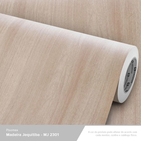Adesivo para Piso Madeira Jequitibá MJ2301 - 1,22m largura