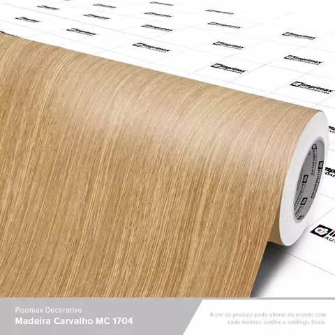 Adesivo para Piso Madeira Carvalho MC1704 - 1,22m largura - comprar online