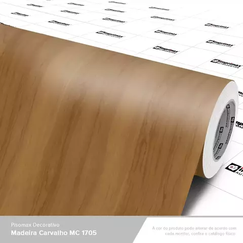 Adesivo para Piso Madeira Carvalho MC1705 - 1,22m largura - comprar online