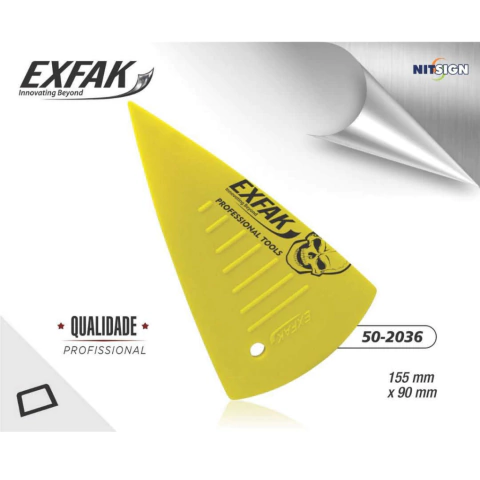 Espátula Triangular Flexível