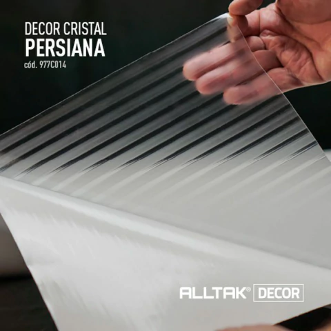 Adesivo Decorativo Cristal Persiana - 1,22m largura - comprar online