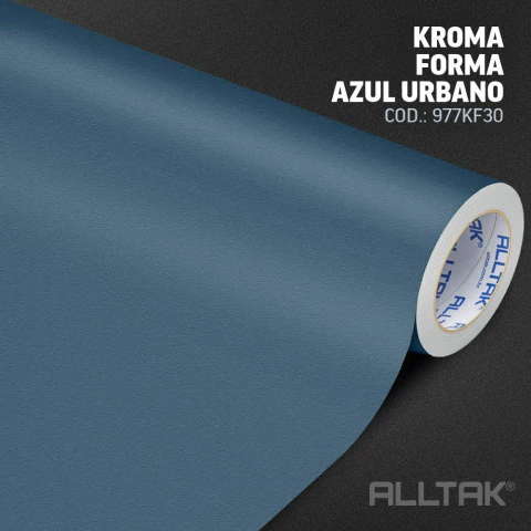 Adesivo Decorativo Madeira Kroma Fórmica Azul Urbano - 1.22m largura - comprar online