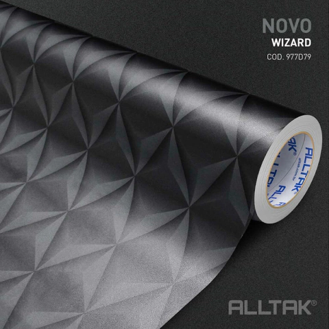Adesivo Decorativo Geométrico Wizard - 1,22m largura