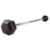 Barra Montada Reta Emborrachada Cromada - Evolution Fitness