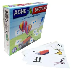 Jogo Ache e Encaixe 2 em 1 - Pais&Filhos - loja online