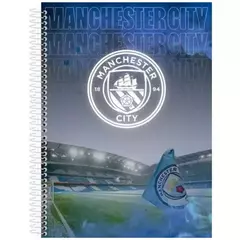 Caderno Universitário Manchester City 1 Matéria Capa Dura - Animativa - loja online