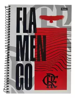 Caderno Universitário 1 Matéria Flamengo Foroni - Loja do Estudante