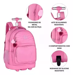 Mochila Carrinho Juvenil Rebecca Bonbon Original Rb24673 - Loja do Estudante
