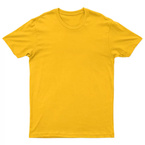 Camiseta 100% Algodão Amarela Kruger's Concept BASIC