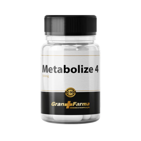Metabolize 4 500Mg - 30 Cápsulas