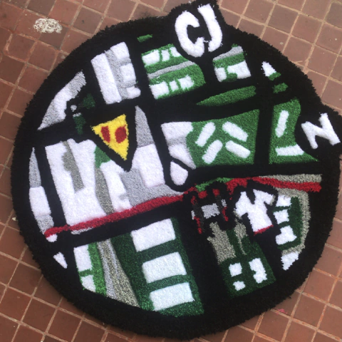 GTA MINIMAP RUG