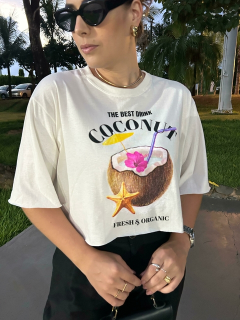 Tee cropped - comprar online