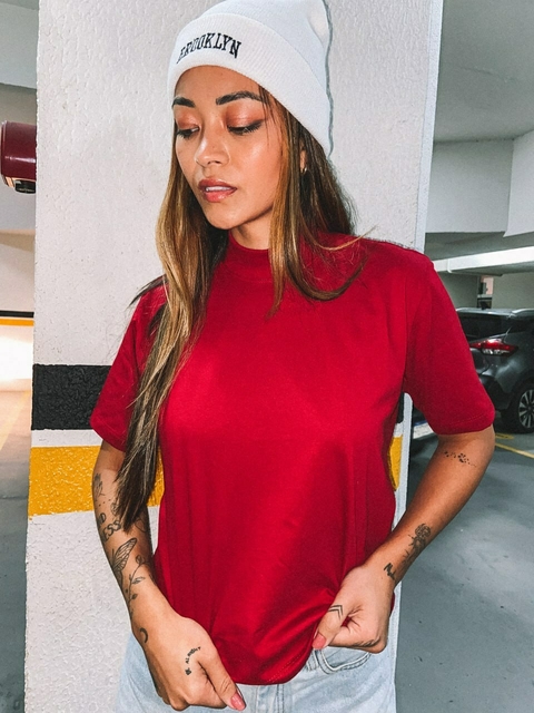 Gola Alta Básica Vermelho Especial