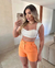 Short alfaiataria com cinto - comprar online