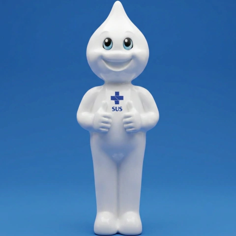 Bonequinho 3D do Zé Gotinha