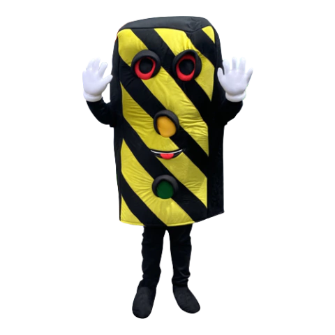 Fantasia de Semáforo Adulto Educativa – Campanha Trânsito Seguro