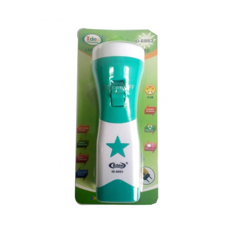 Lanterna de Plástico Recarregável - KIT DENGUE