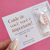 Card + Máscara Facial - Cuide de você | ROSA