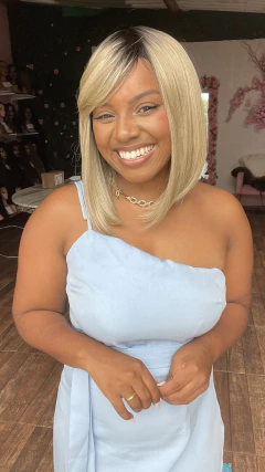 Wig Vicky - Loiro - Bia Laces