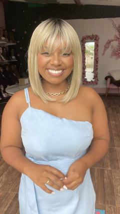 Wig Vicky - Loiro - comprar online