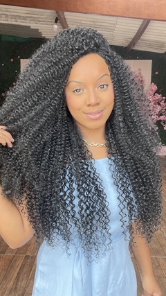 Wig Zaia - Preto - (PRÉ VENDA ENVIO EM ATÉ 3 DIAS APÓS A COMPRA) - loja online